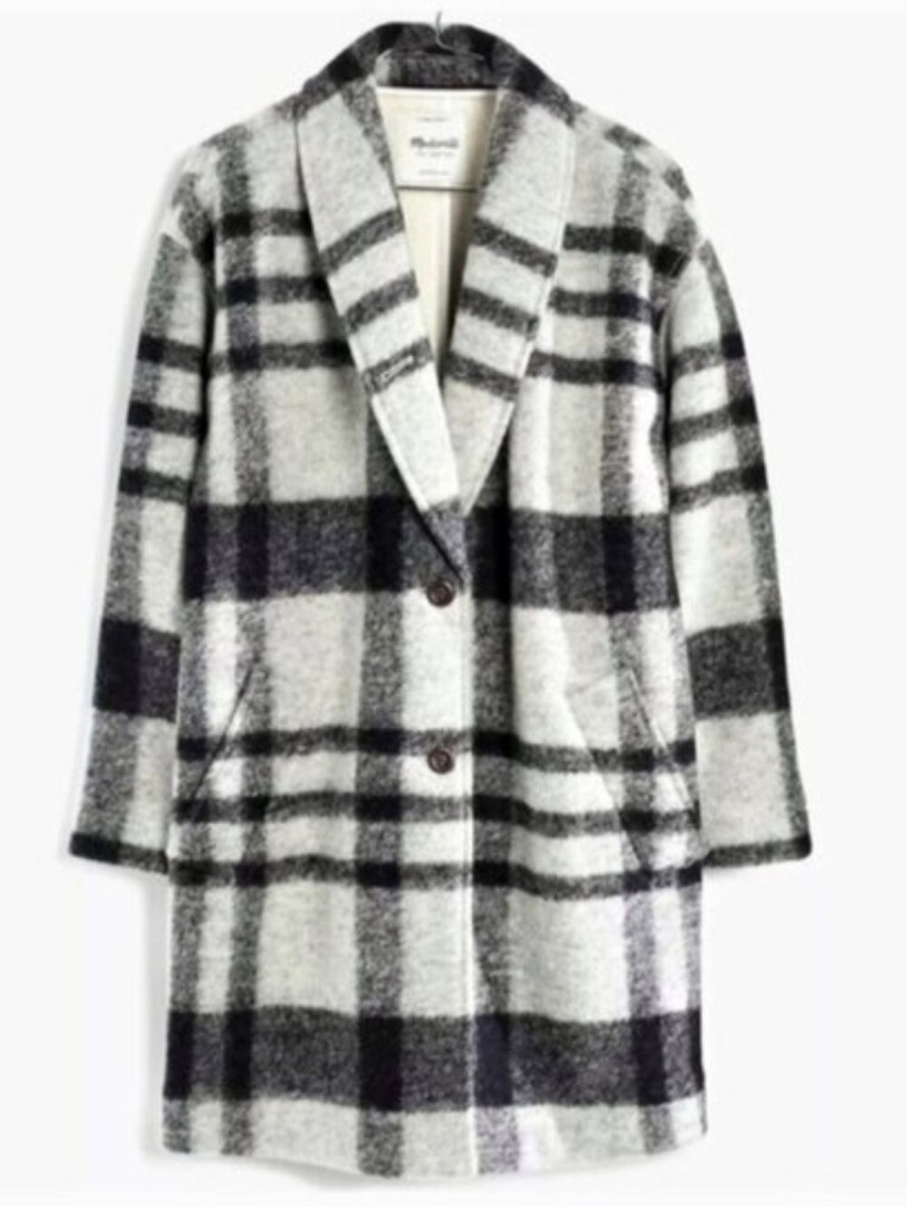 Madewell Wool-Blend Jacket With Sherpa Lining